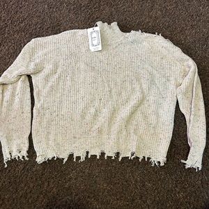 coeur de vague sweater size medium